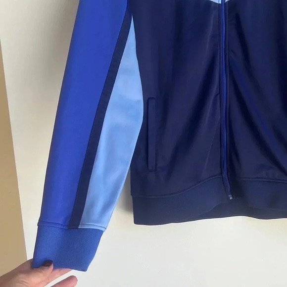 FILA Zip Up 100% Polyester Jacket Pockets Women’s Size Large Retro Style - Picture 4 of 9